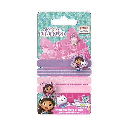 HAIR TIE 4 PIECES GABBY'S DOLLHOUSE - 2500003449