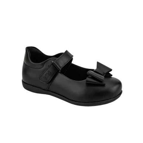 Bibi School Black Shoes with a bow