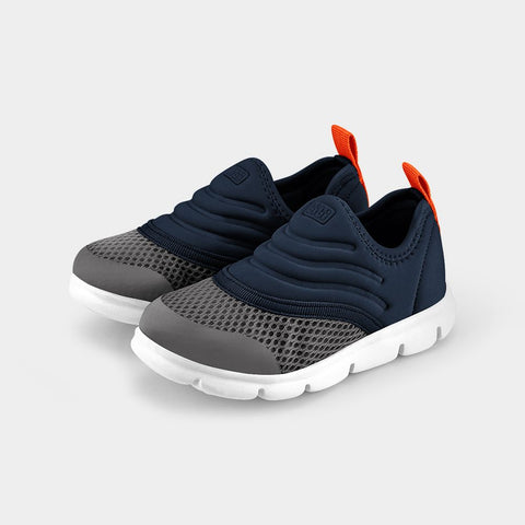 Bibi Energy Sneakers in Navy and Graphite