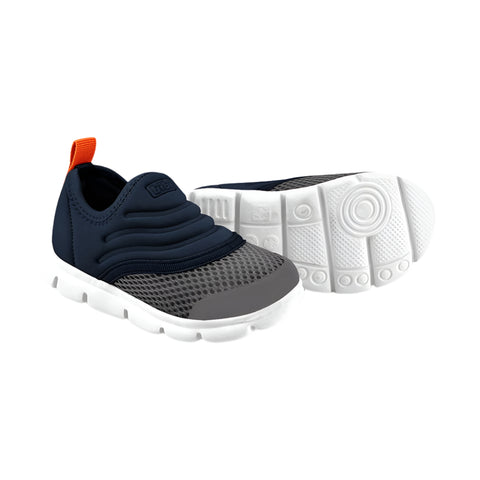 Bibi Energy Sneakers in Navy and Graphite