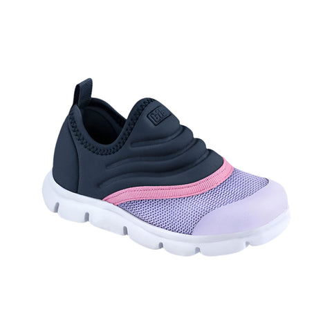 Bibi Energy Sneakers in Navy, Lavender and Pink
