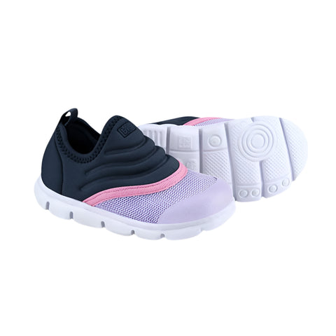 Bibi Energy Sneakers in Navy, Lavender and Pink