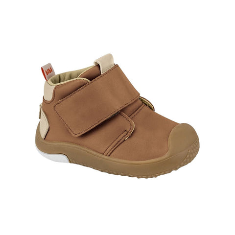 Prewalker Leather High Top Sneakers in Caramel