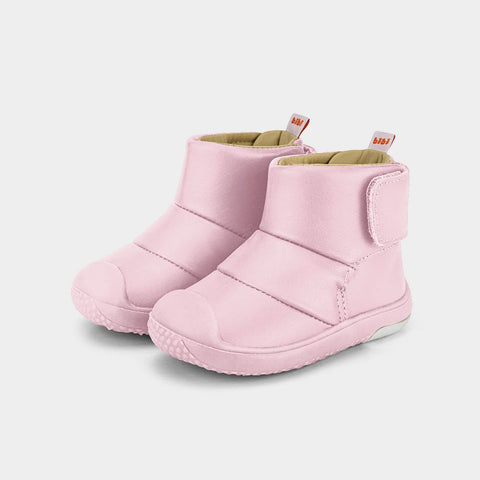 Prewalker Leather Boots in Pink