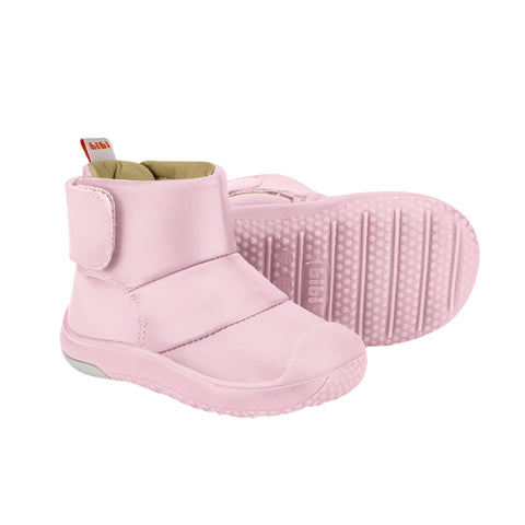 Prewalker Leather Boots in Pink