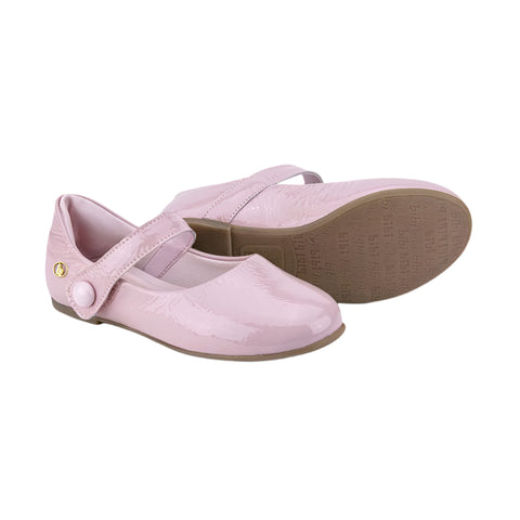 Bibi Ballerinas with Strap in Pink Leather
