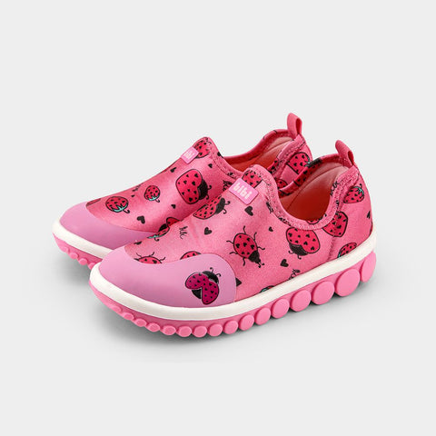 Roller Sneakers in Flamingo Pink