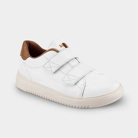 New Way Casual Leather Sneakers in White