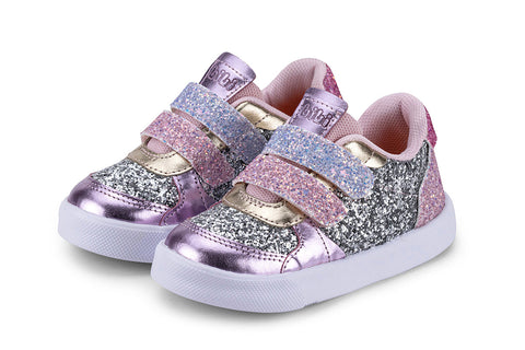 Bibi Agility Sneakers in Multicolour with Glitter