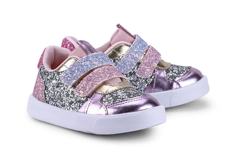 Bibi Agility Sneakers in Multicolour with Glitter
