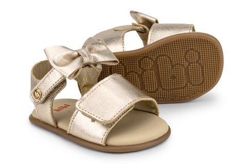 Bibi Afeto Sandals in Metallic Gold