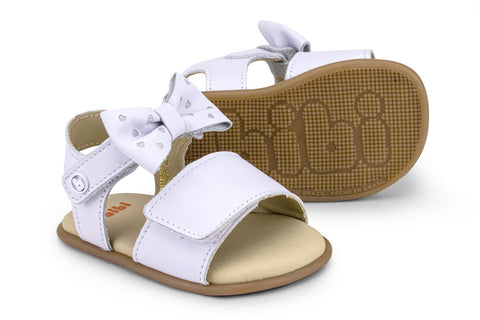 Bibi Afeto Leather Sandals in White