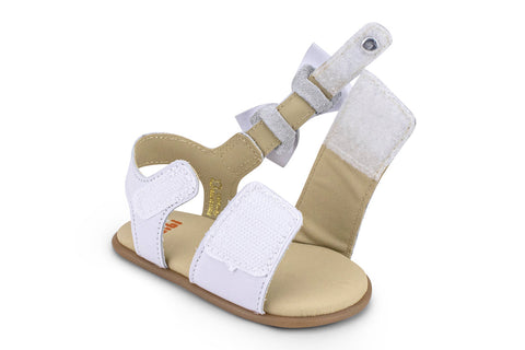 Bibi Afeto Leather Sandals in White