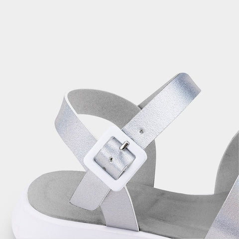 Sandals in Silver