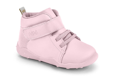 Bibi Fisioflex Originals High-top Leather Sneakers in Sugar Pink