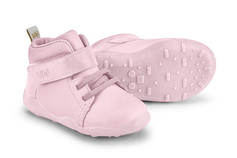 Bibi Fisioflex Originals High-top Leather Sneakers in Sugar Pink