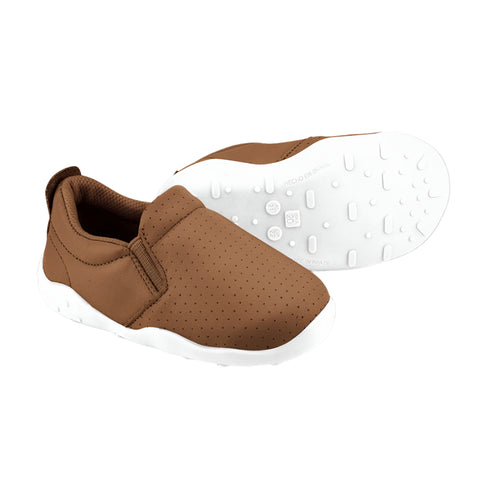 Bibi Fisioflex Originals Leather Sneakers in Caramel