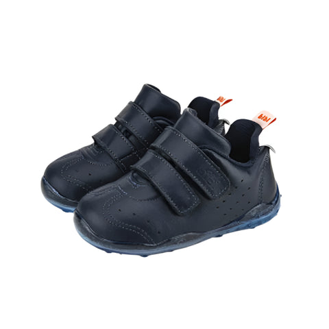 Bibi Fisioflex Originals Leather Sneakers in Navy