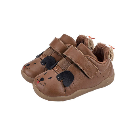 Bibi Fisioflex Originals Sneakers in Brown Leather