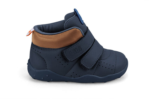 Bibi Fisioflex Originals Boots in Navy Leather