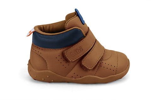 Bibi Fisioflex Originals Leather Boots in Caramel