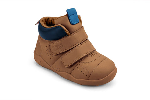 Bibi Fisioflex Originals Leather Boots in Caramel