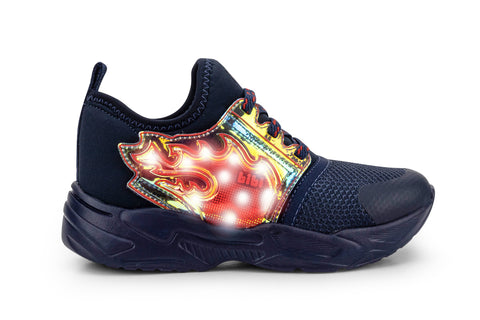 Bibi Pegasus Light Trainers in Navy