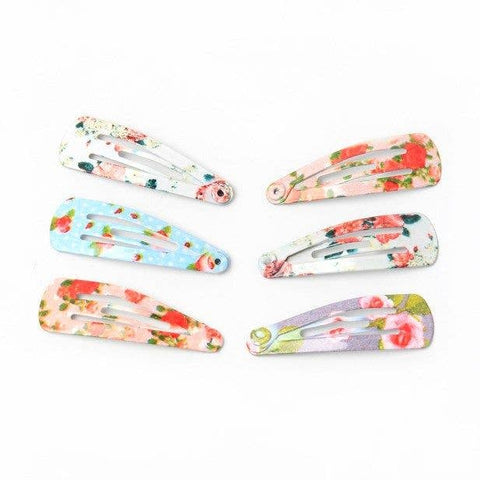 Card of 6 Floral Sleepies. 3cm