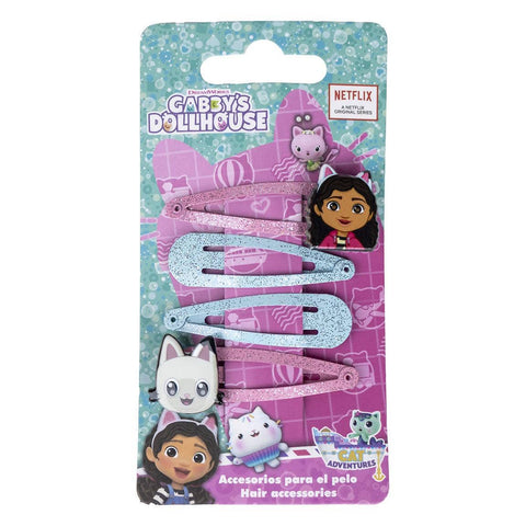 GABBY'S DOLLHOUSE 4-PIECE HAIR ACCESSORIES - 2500002491