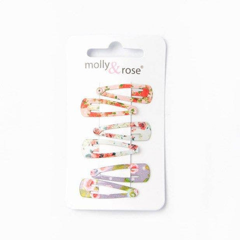 Card of 6 Floral Sleepies. 3cm
