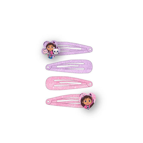 GABBY'S DOLLHOUSE HAIR CLIPS 4 PIECES - 2500003451