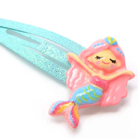 Card of 4 mermaid motif sleepies 4cm