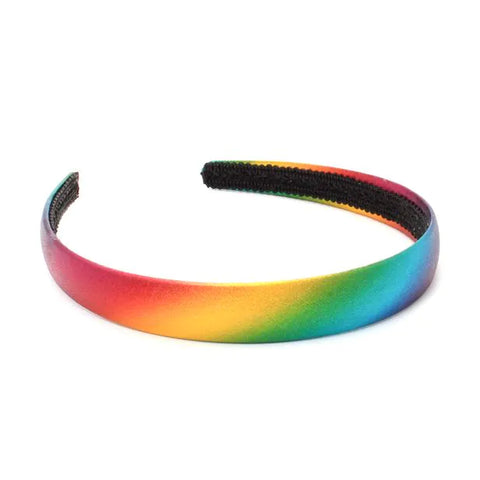 Aliceband / 1.8cm wide rainbow coloured aliceband