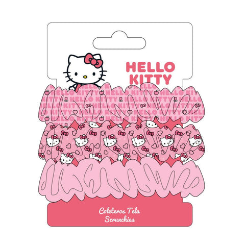 HELLO KITTY FABRIC SCRUNCHIE 3 PIECES - 2500003224