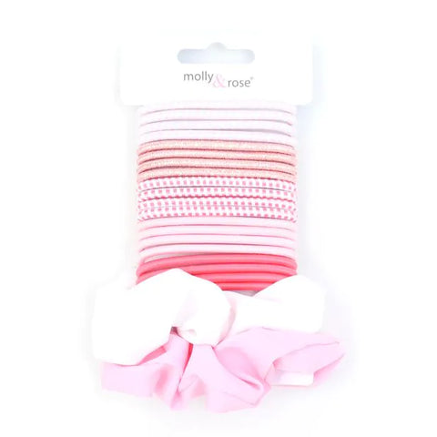 Elastics / Tonal elastics and scrunchie set