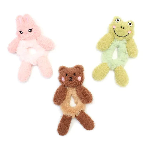 Animal Shaped Faux Fur Scrunchie