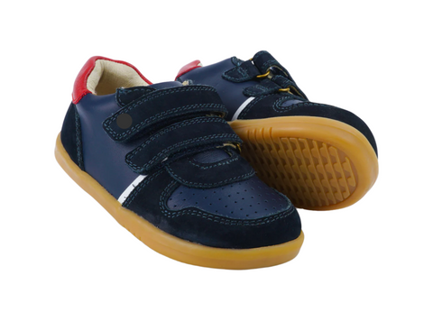 Baby RILEY - STEP UP in NAVY / RED