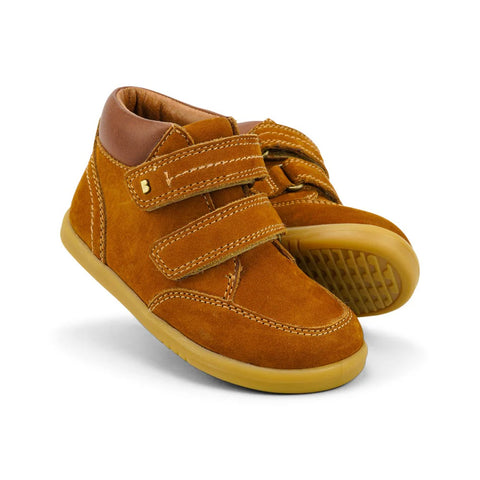 Kids Walk Timber Boots in Mustard