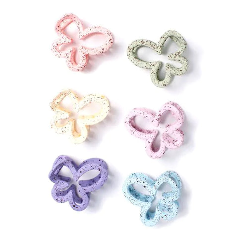 Molly & Rose Open Butterfly Shaped Pastel Clamp 7cm