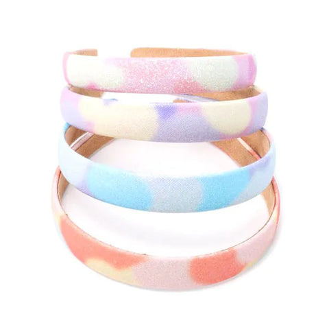 2cm Wide Glitter Aliceband