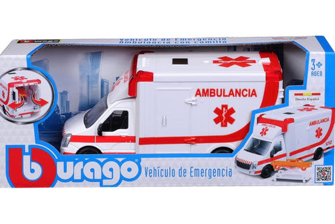 MUNICIPLE VEHICLES EMERGENCY AMBULANCE WITH STRETCHER
