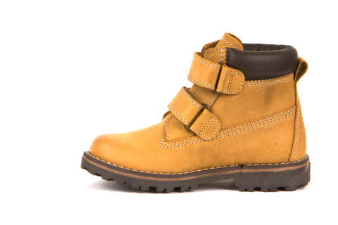 Kids Tex Leather Boots in Brown - Waterproof Kids Boots