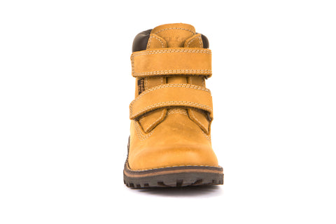Kids Tex Leather Boots in Brown - Waterproof Kids Boots