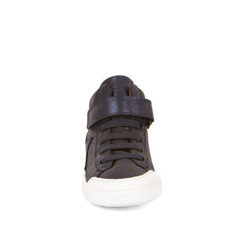 Kids Aster Trainers in Blue - Kids Leather Shoes