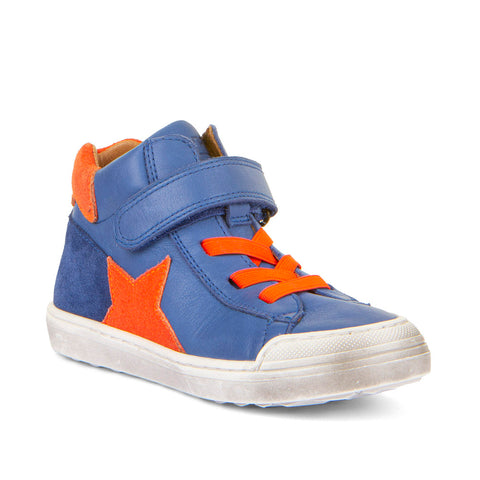 Kid Aster Trainers in Blue Electric - Eco Friendly Kids Sneakers