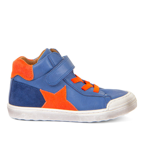 Kid Aster Trainers in Blue Electric - Eco Friendly Kids Sneakers