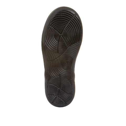 Kids Mia Black School Shoes