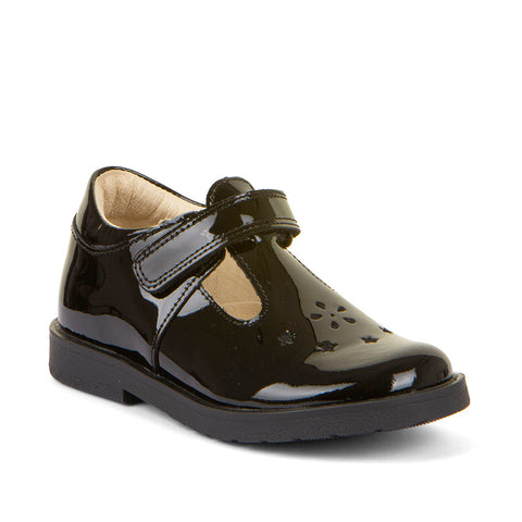 School Shoes in Black Patent Leather