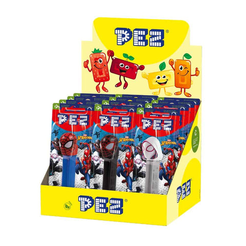 Pez – Licensed Dispenser + Sweets Spiderman