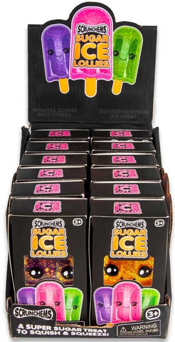 SCRUNCHEMS SUGAR ICE LOLLIES ASSORTED